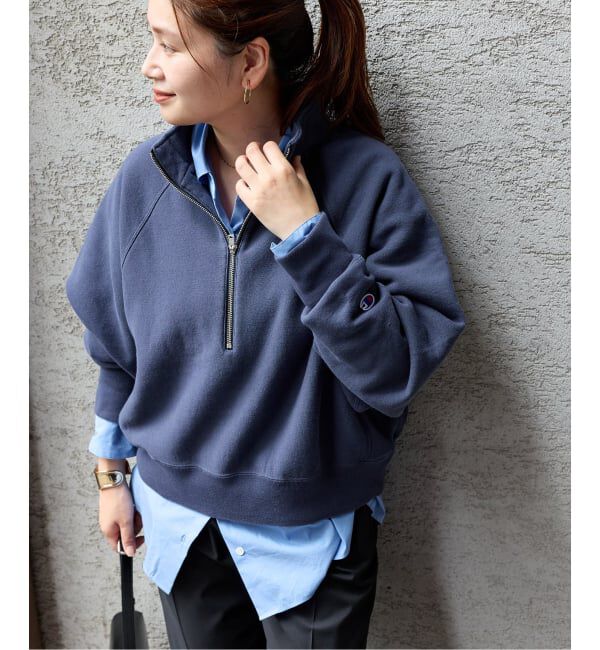 JOURNAL STANDARD「別注【CHAMPION/チャンピオン】for JS ハーフジップスウェット」|スウェット・ジャージ|