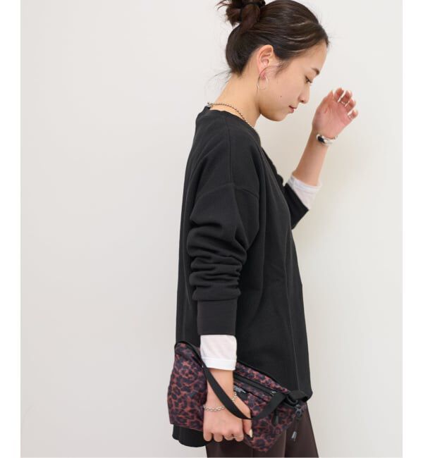 JOURNAL STANDARD relume「《一部WEB限定追加 / 新色》TCワッフルオーバーサイズロングスリーブTシャツ」|Tシャツ・カットソー|