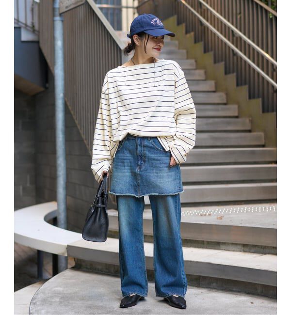 JOURNAL STANDARD「カラーボーダーリラックスCS」|Tシャツ・カットソー|