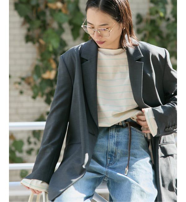 JOURNAL STANDARD「カラーボーダーリラックスCS」|Tシャツ・カットソー|