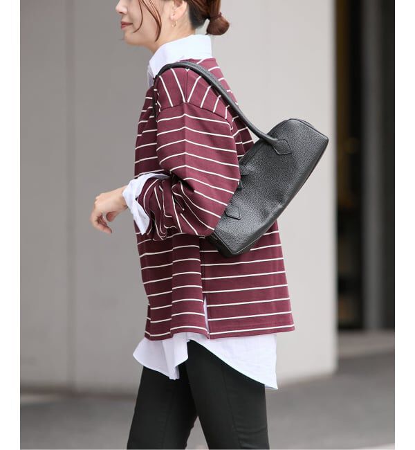 JOURNAL STANDARD「カラーボーダーリラックスCS」|Tシャツ・カットソー|