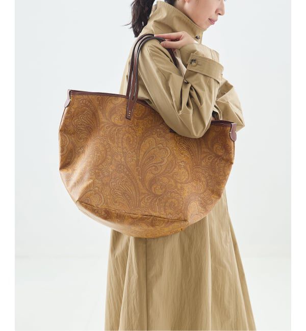 journal standard L'essage「【A VACATION/ア バケーション】ROAM MUSTARD PAISLEY：バッグ」|トートバッグ|イエロー