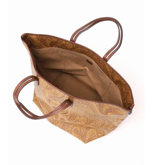 journal standard L'essage「【A VACATION/ア バケーション】ROAM MUSTARD PAISLEY：バッグ」|トートバッグ|