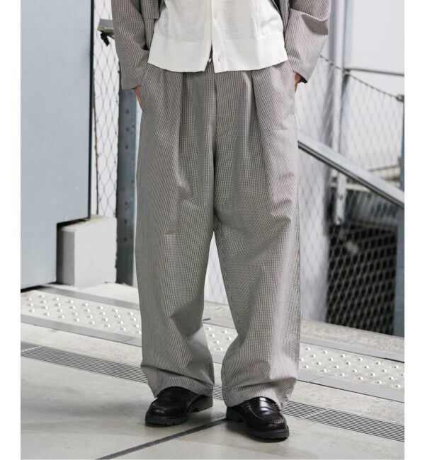 JOURNAL STANDARD「SLUB SUCKER / スラブ サッカー オーバー パンツ」|その他|