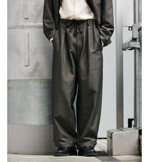 JOURNAL STANDARD「SLUB SUCKER / スラブ サッカー オーバー パンツ」|その他|