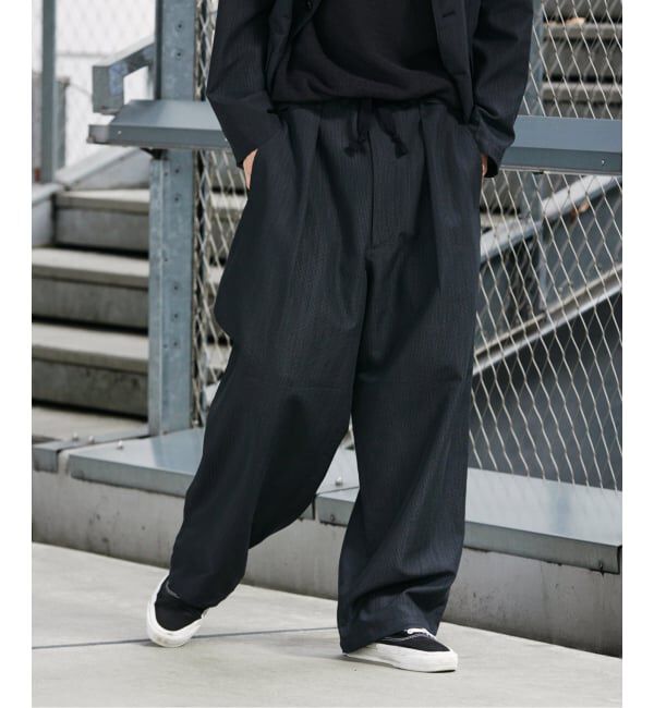 JOURNAL STANDARD「SLUB SUCKER / スラブ サッカー オーバー パンツ」|その他|