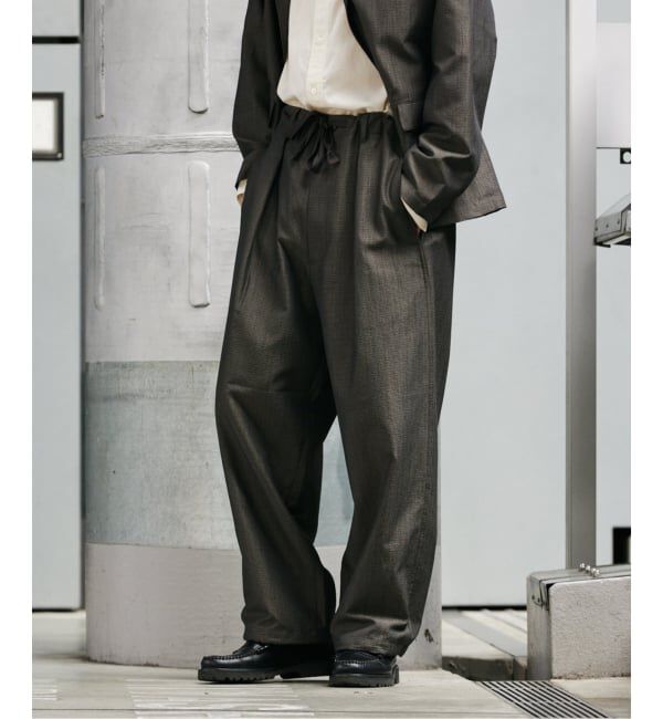 JOURNAL STANDARD「SLUB SUCKER / スラブ サッカー オーバー パンツ」|その他|