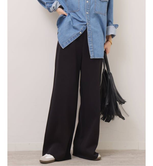 JOURNAL STANDARD relume「カットイージーパンツ」|その他|ブラック