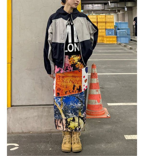 Oriens JOURNAL STANDARD「【P.A.M/パム】 PHOTO SPIRAL SKIRT - JOSHUA GORDON」|スカート|その他カラー K