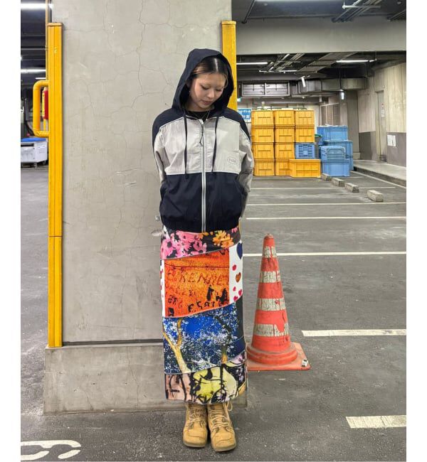 Oriens JOURNAL STANDARD「【P.A.M/パム】 PHOTO SPIRAL SKIRT - JOSHUA GORDON」|スカート|