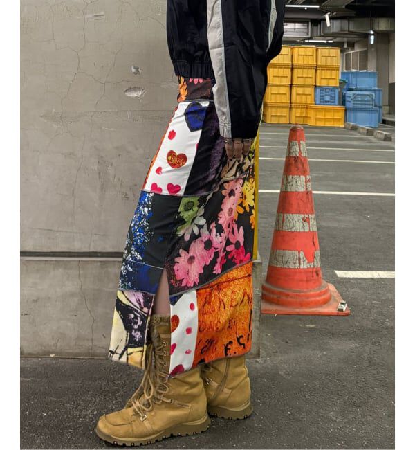 Oriens JOURNAL STANDARD「【P.A.M/パム】 PHOTO SPIRAL SKIRT - JOSHUA GORDON」|スカート|