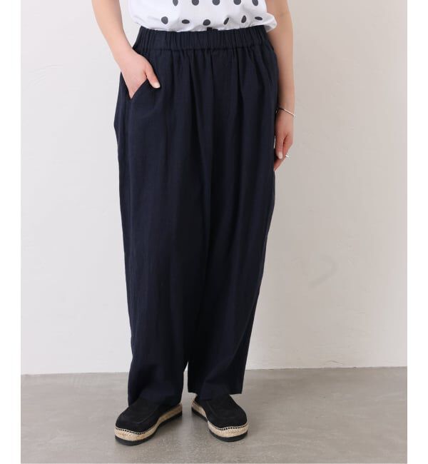 journal standard luxe「LCワッシャー イージーパンツ」|その他|ネイビー