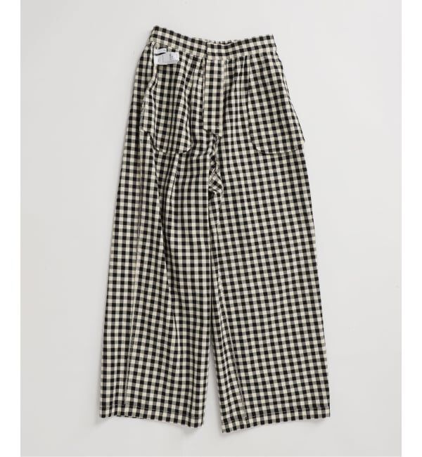 JOURNAL STANDARD relume「《WEB限定追加予約》コットンツイルギャザーワイドパンツ」|その他|