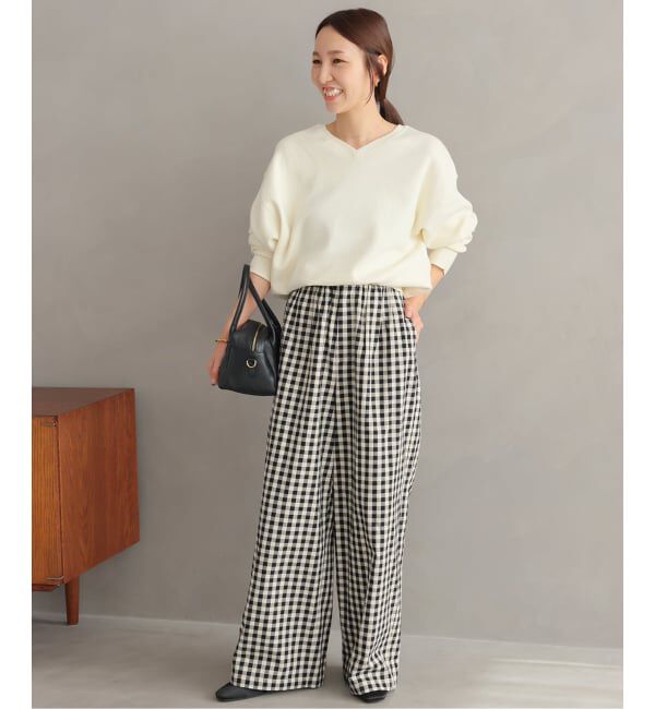 JOURNAL STANDARD relume「《WEB限定追加予約》コットンツイルギャザーワイドパンツ」|その他|