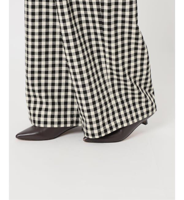 JOURNAL STANDARD relume「《WEB限定追加予約》コットンツイルギャザーワイドパンツ」|その他|