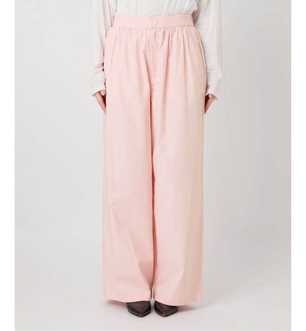 JOURNAL STANDARD relume「《WEB限定追加予約》コットンツイルギャザーワイドパンツ」|その他|