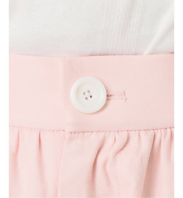 JOURNAL STANDARD relume「《WEB限定追加予約》コットンツイルギャザーワイドパンツ」|その他|