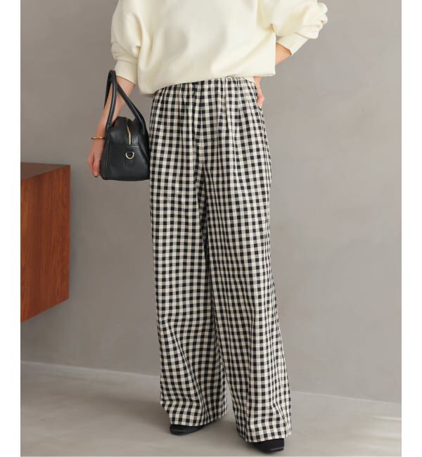 JOURNAL STANDARD relume「《WEB限定追加予約》コットンツイルギャザーワイドパンツ」|その他|
