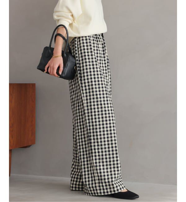 JOURNAL STANDARD relume「《WEB限定追加予約》コットンツイルギャザーワイドパンツ」|その他|