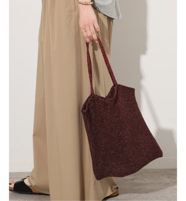 JOURNAL STANDARD relume「《追加予約》RELUME ラメアミトート」|トートバッグ|