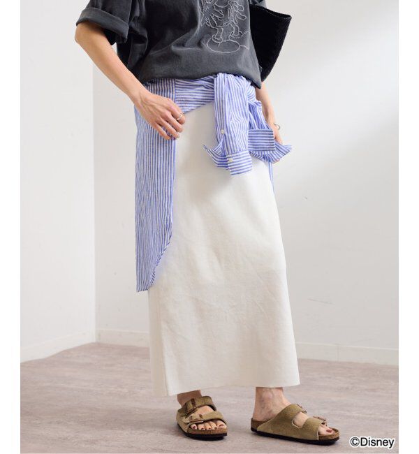 FRAMeWORK「フルニードルニットミディスカート」|スカート|