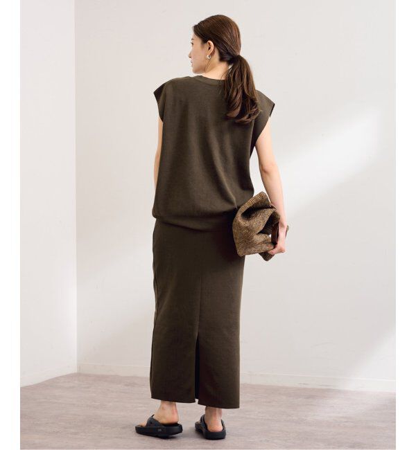 FRAMeWORK「フルニードルニットミディスカート」|スカート|