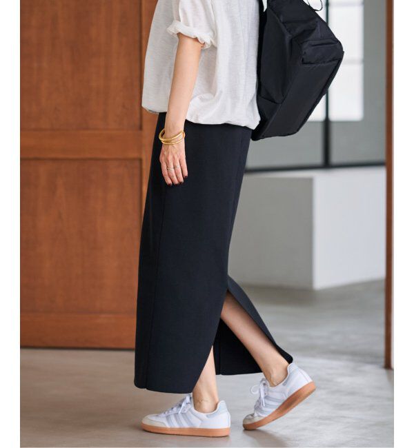 FRAMeWORK「フルニードルニットミディスカート」|スカート|