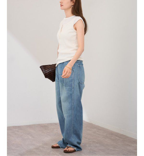 FRAMeWORK「コットンLINENテレコヘンリータンクトップ」|Tシャツ・カットソー|