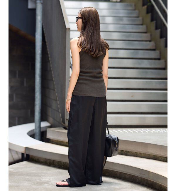 FRAMeWORK「コットンLINENテレコヘンリータンクトップ」|Tシャツ・カットソー|