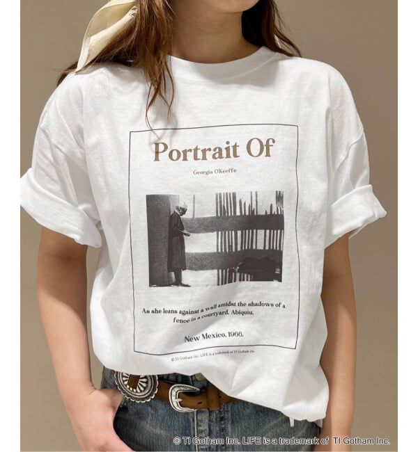 FRAMeWORK「JOHNBULL/ジョンブル LIFE PICTURE COLLECTION PORTRAIR OF T」|Tシャツ・カットソー|ホワイト