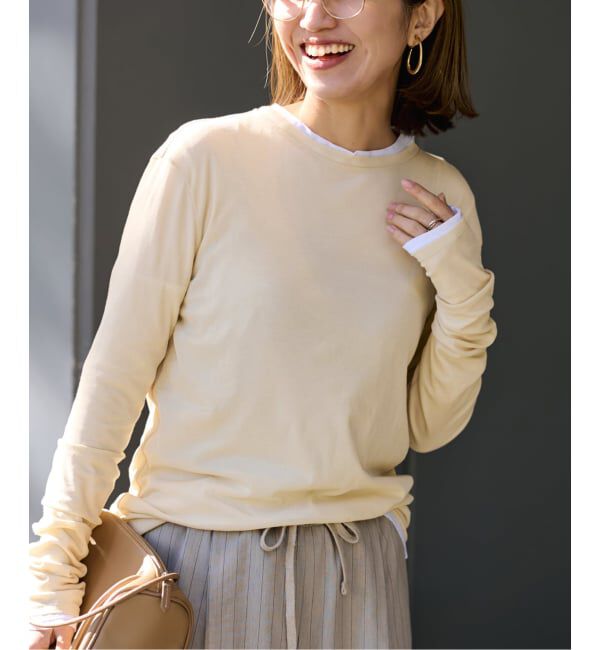 FRAMeWORK「HTシアーロングTee NEW」|Tシャツ・カットソー|