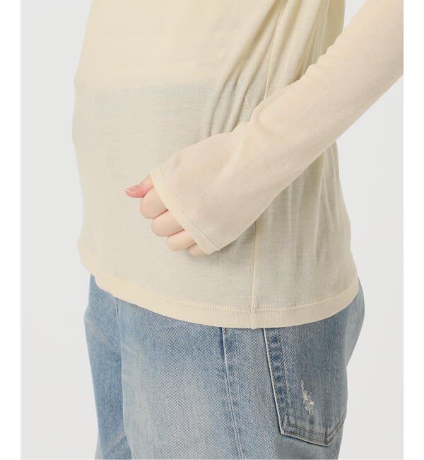 FRAMeWORK「HTシアーロングTee NEW」|Tシャツ・カットソー|