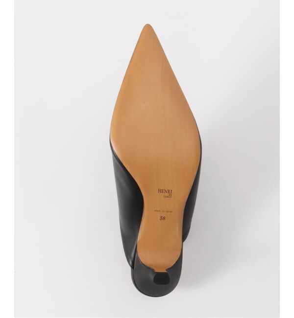 NOBLE「HENRI EN VARGO/ヘンリエンバーゴ Shirley バックストラップヒール」|パンプス|