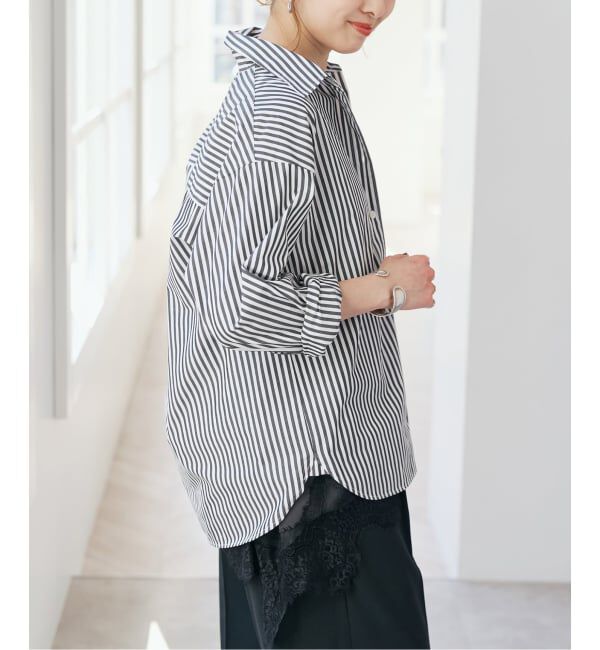 Spick and Span「《新色有り / 追加2》50コットンコンパクトシャツ」|シャツ・ブラウス|