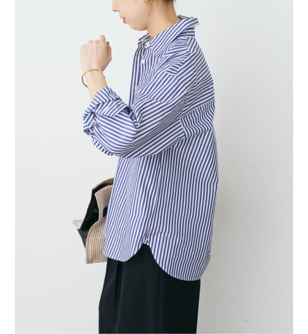 Spick and Span「《新色有り / 追加2》50コットンコンパクトシャツ」|シャツ・ブラウス|