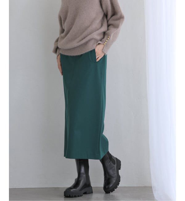  「【洗える】ポケットアイラインスカート」|スカート|