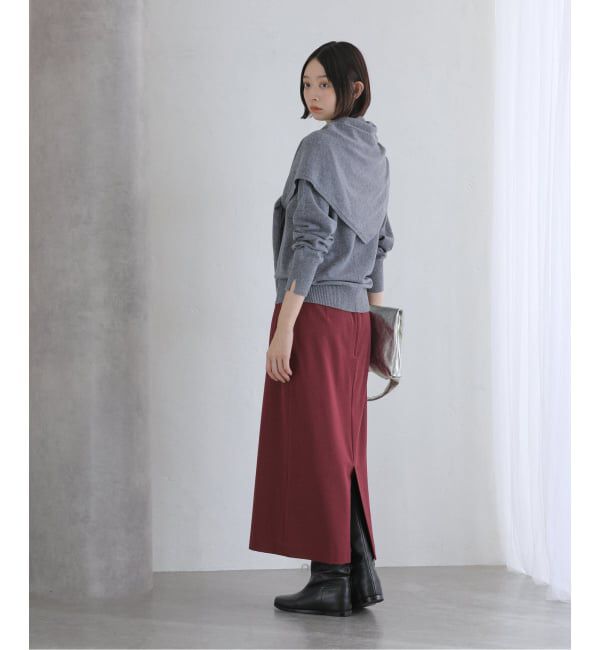  「【洗える】ポケットアイラインスカート」|スカート|