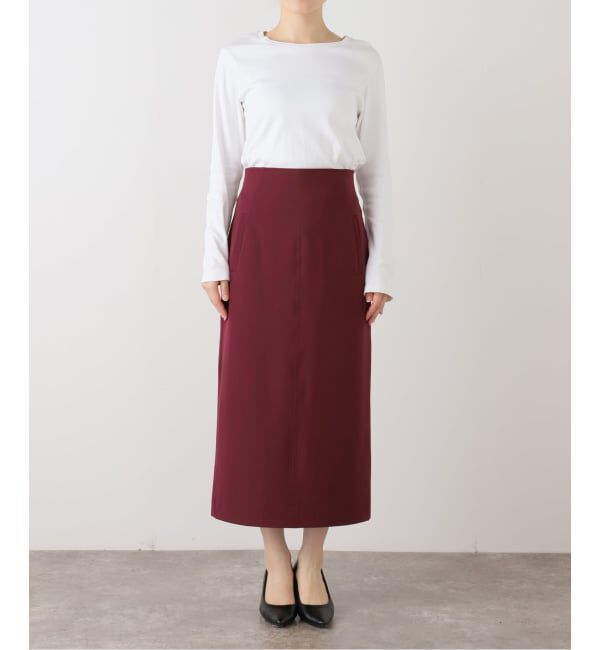  「【洗える】ポケットアイラインスカート」|スカート|