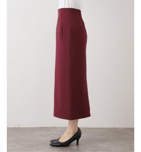  「【洗える】ポケットアイラインスカート」|スカート|