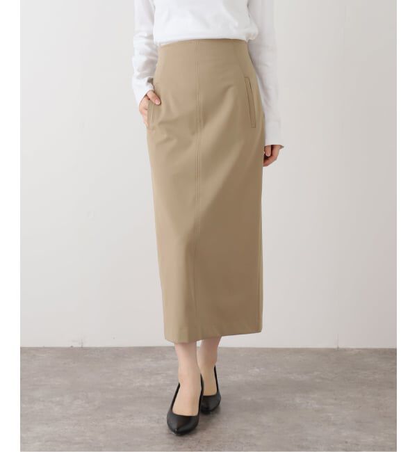  「【洗える】ポケットアイラインスカート」|スカート|