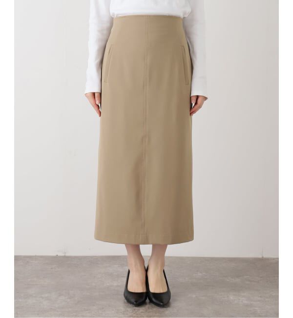  「【洗える】ポケットアイラインスカート」|スカート|