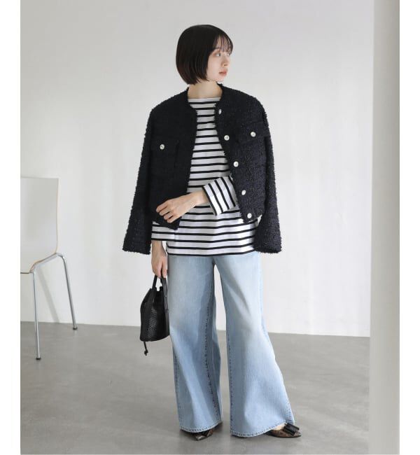  「【洗える】ツイードジャケット」|その他|