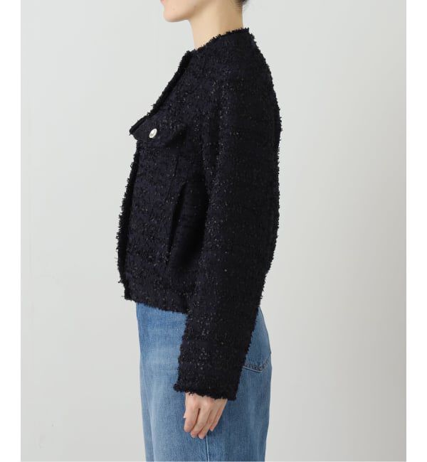  「【洗える】ツイードジャケット」|その他|