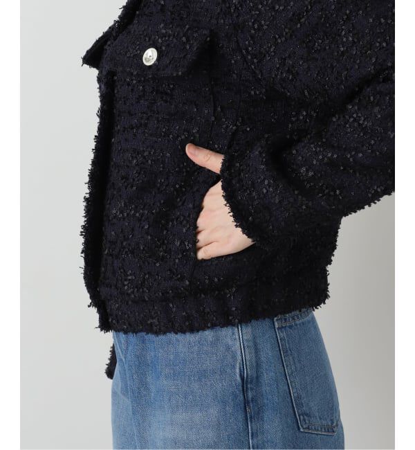  「【洗える】ツイードジャケット」|その他|