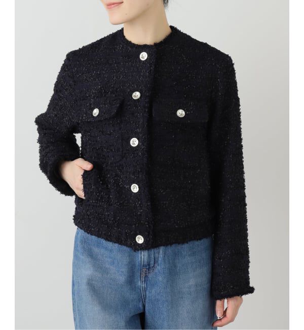  「【洗える】ツイードジャケット」|その他|