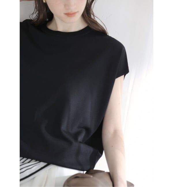  「《予約》【洗える】接触冷感ウォッシャブルフレンチプルオーバー」|ニット・セーター|