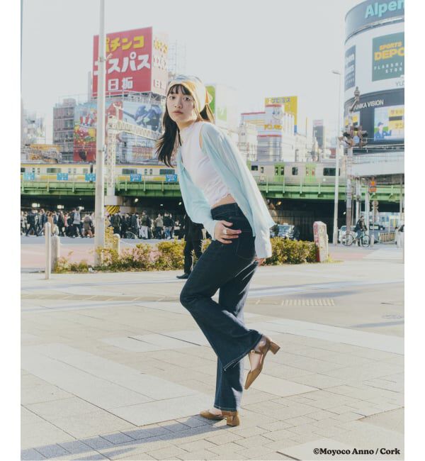  「LE TALON&times;HAPPY MANIA4.5cmスクエアセパレートパンプス」|パンプス|