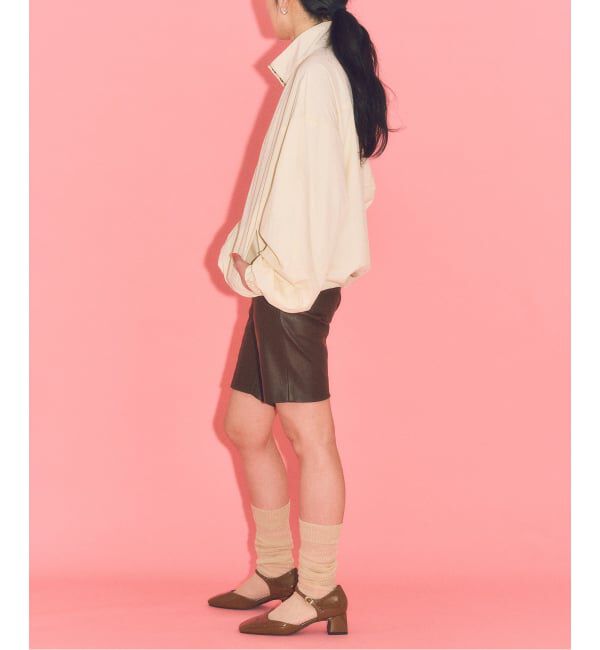  「LE TALON&times;HAPPY MANIA4.5cmスクエアセパレートパンプス」|パンプス|