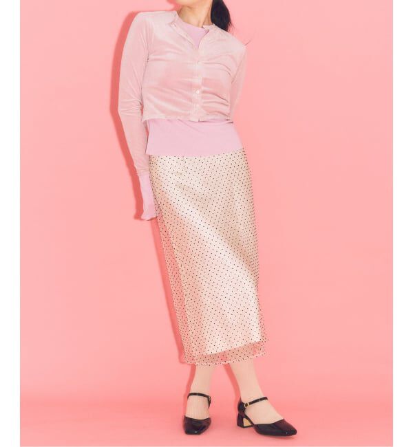  「LE TALON&times;HAPPY MANIA4.5cmスクエアセパレートパンプス」|パンプス|