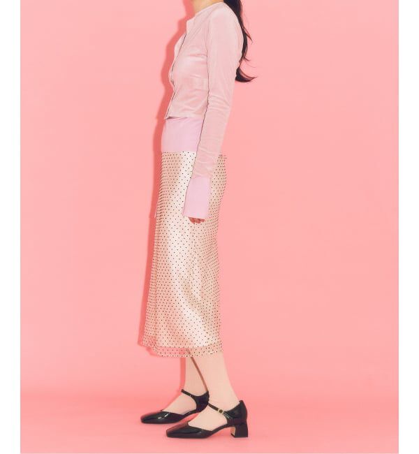  「LE TALON&times;HAPPY MANIA4.5cmスクエアセパレートパンプス」|パンプス|